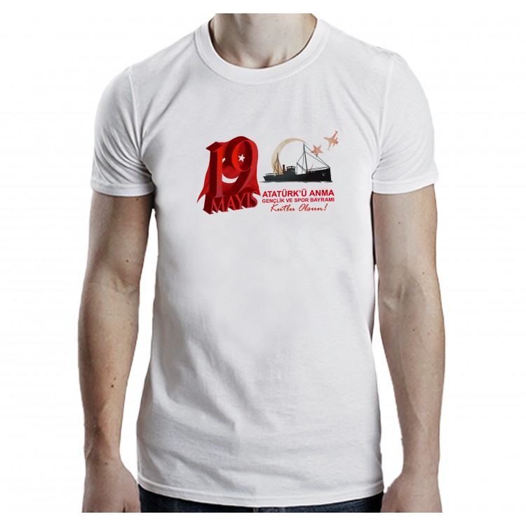 19 Mayıs Atatürkü Anma Gençlik Bayramı Tişört 10
