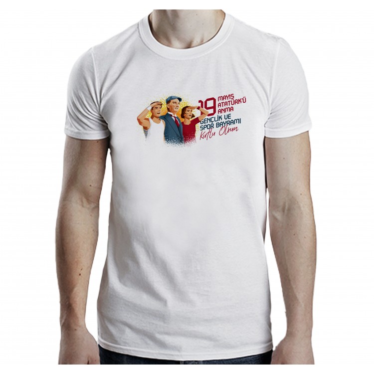 19 Mayıs Atatürkü Anma Gençlik Bayramı Tişört 6 19 Mayıs Atatürkü Anma Gençlik Bayramı Tişört 6