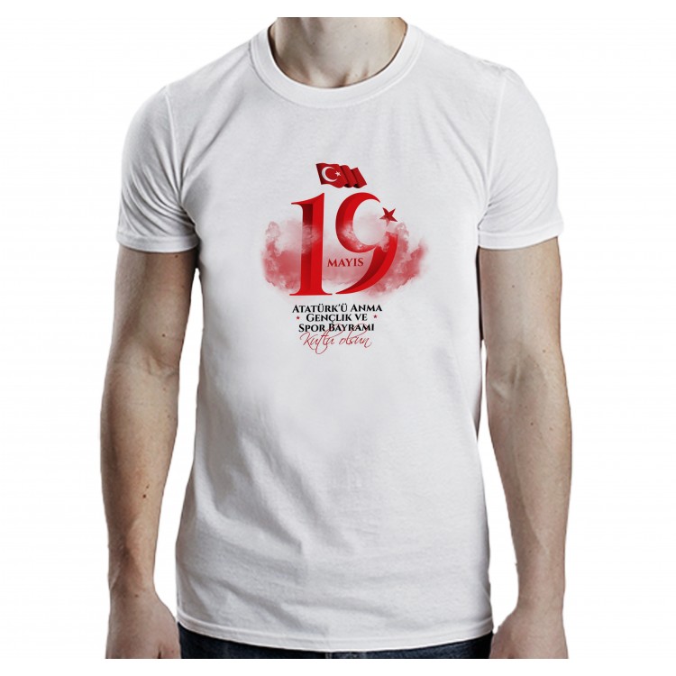 19 Mayıs Atatürkü Anma Gençlik Bayramı Tişört 7