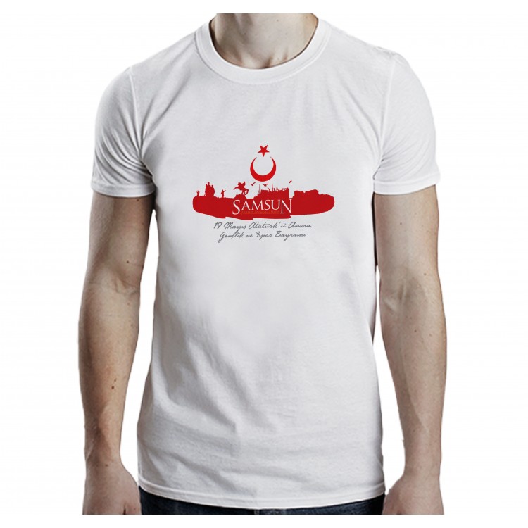 19 Mayıs Atatürkü Anma Gençlik Bayramı Tişört 8