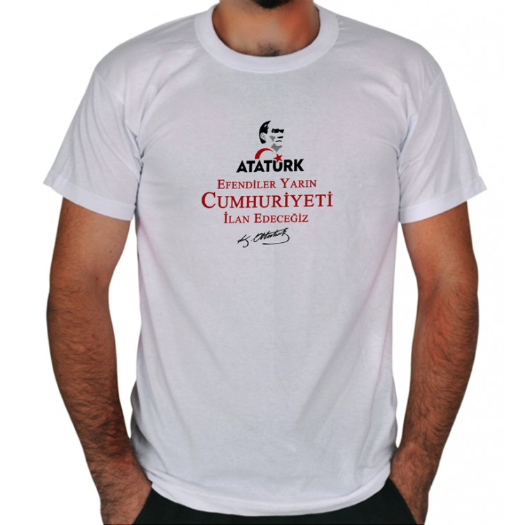 29 Ekim Cumhuriyet Bayramı Tişört 10