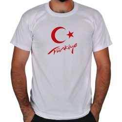 Türk Bayrağı Baskılı Tişört 6