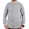 Polo Yaka Sweatshirt Gri